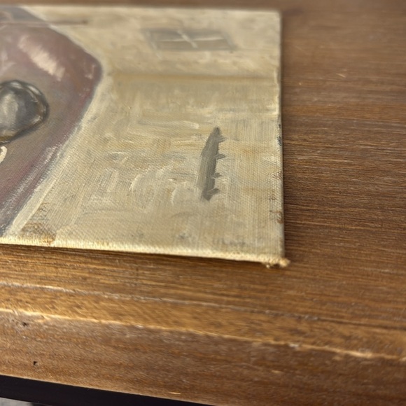 Still Life Vintage 8 x 10 Signed Canvas Oil Painting 1963 M. Grumbacher INC - Picture 7 of 13